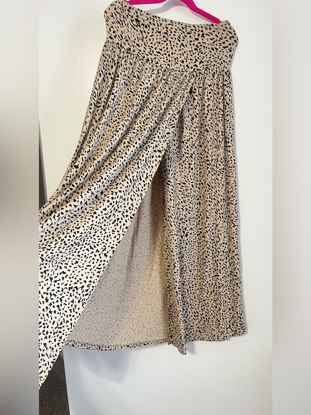 Volcom leopard maxi skirt